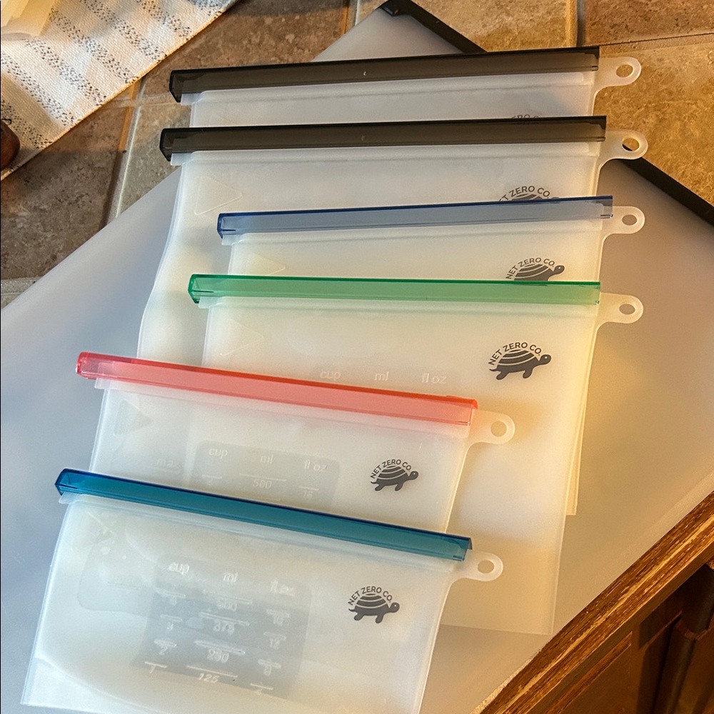 Net Zero Washable Storage Bags